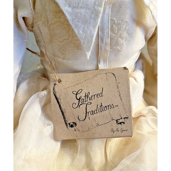 Joe Spencer Gathered Traditions Doll Winter Pixie Marie Retired Rare With Tag - Picture 9 of 13